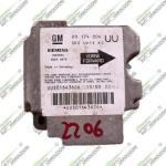 CENTRALINA SENSORE AIRBAG 5WK42876 OPEL ASTRA 1.7 DTI 55KW ANNO 2000